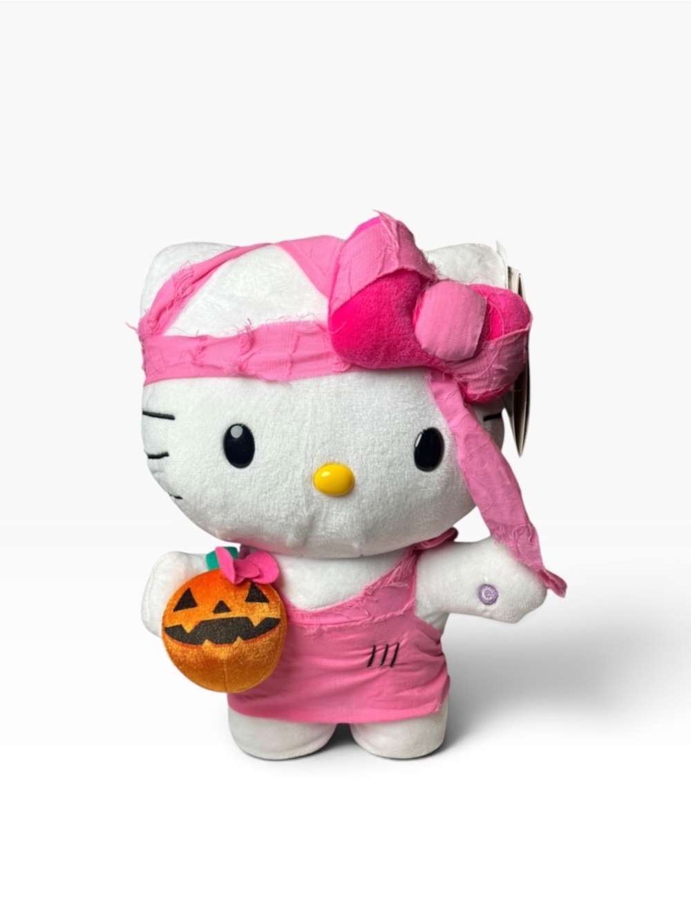 Hello Kitty Pink Mummy Halloween Musical Side Stepper Plush – 12 Inch
